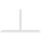 Ekena Millwork Portland Architectural Grade PVC Gable Bracket, 108"W x 63"H x 4"D x 6"F, 14/12 Pitch GBP108X63X0406POR00 - alternate 4